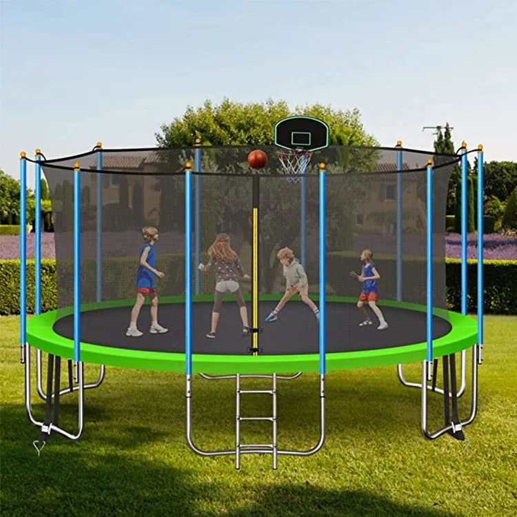 Kids Outdoor Net - # Для круглого беспружинного батута 14
