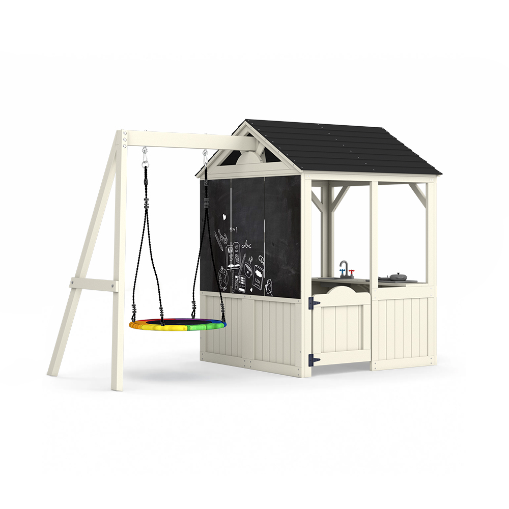 Kids Outdoor Wooden Playset - Садовые конструкции и мебель: Детский игровой