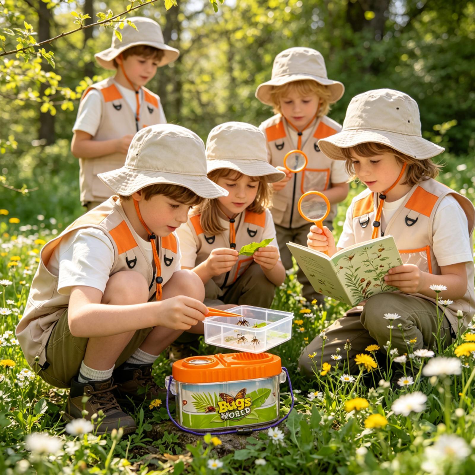 Kids Outdoor Adventure Kit - Детский набор для приключений с увеличительным