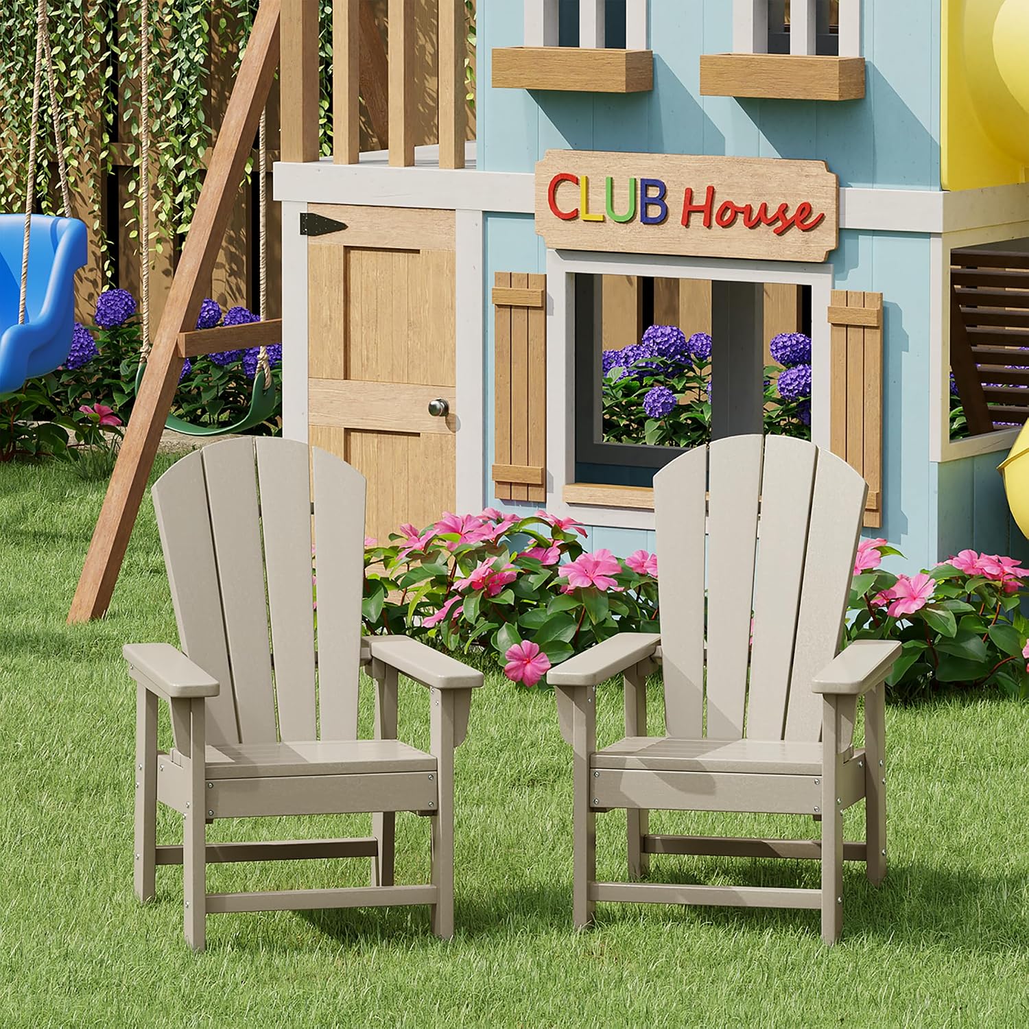 Kids Outdoor Lawn Chair - Детский комплект из 2-х уличных стульев,
