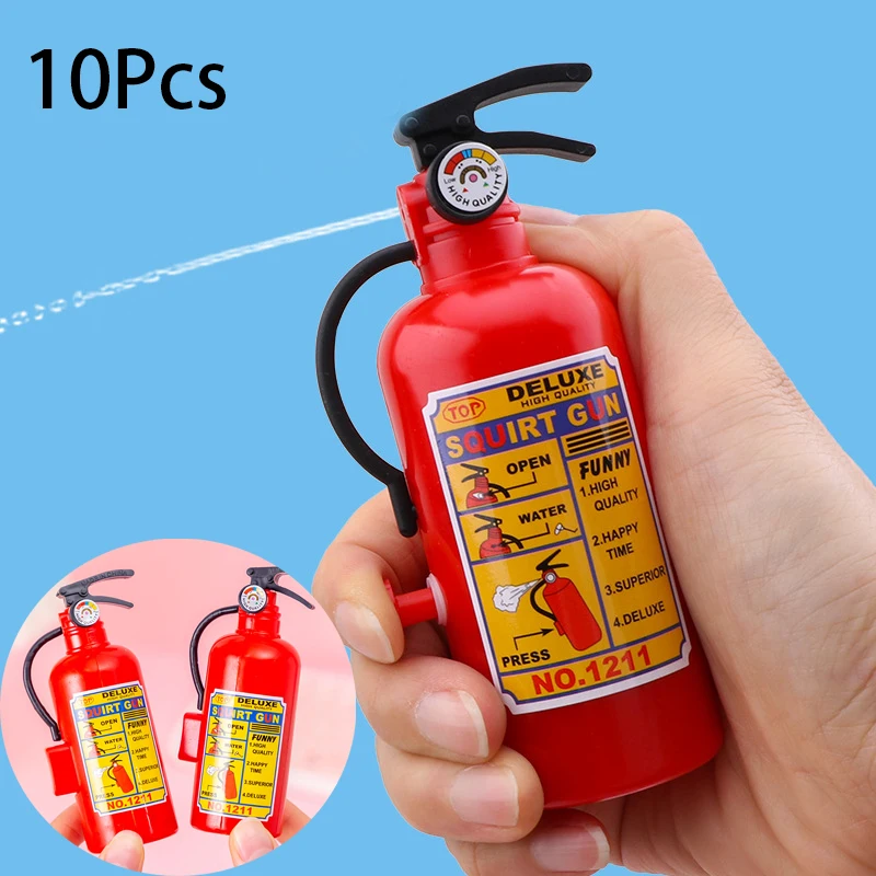 Kids Outdoor Easter Toys - 10 шт., креативные мини-огнетушители, водяные пистолеты,