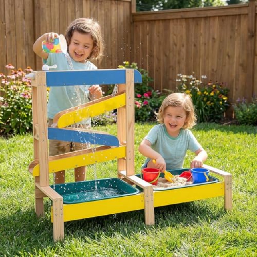 Kids Outdoor Wooden Playset - Детский игровой комплекс для улицы для