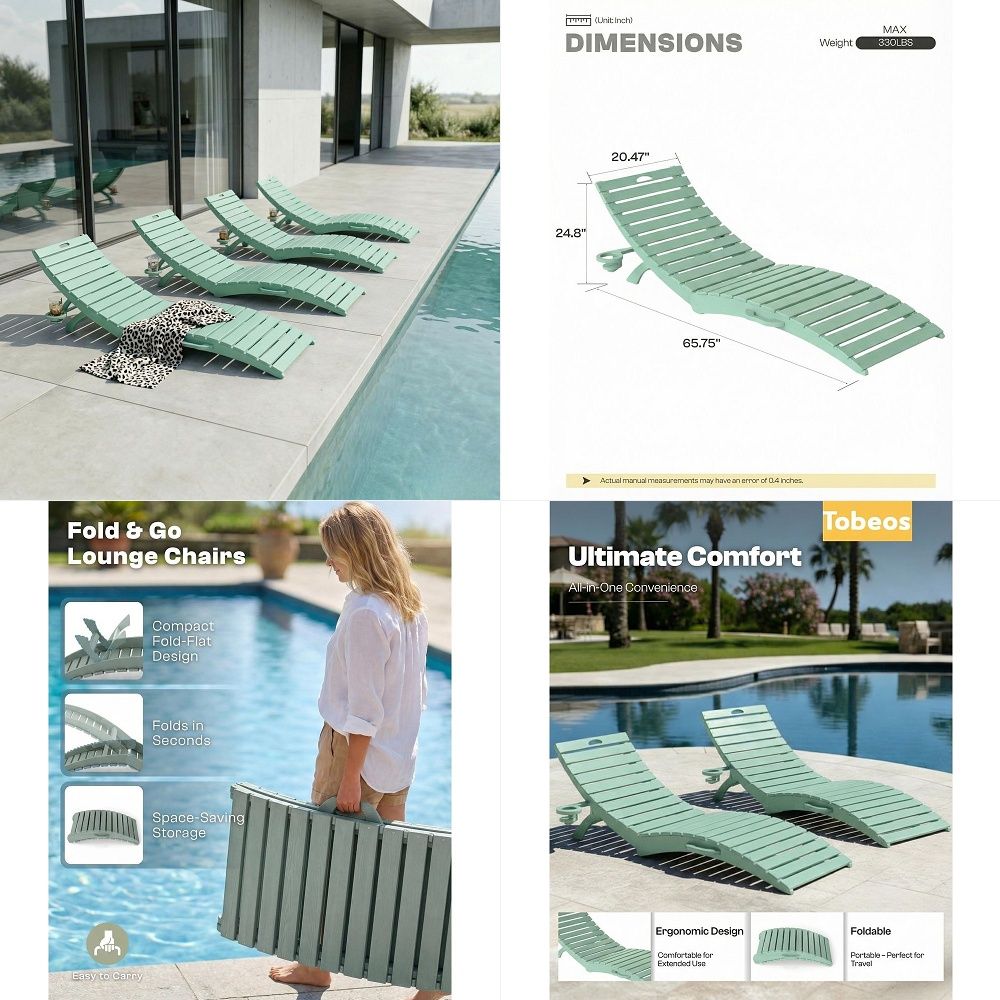 Kids Outdoor Adirondack Chair - Детский комплект из 4 стульев Адирондак,