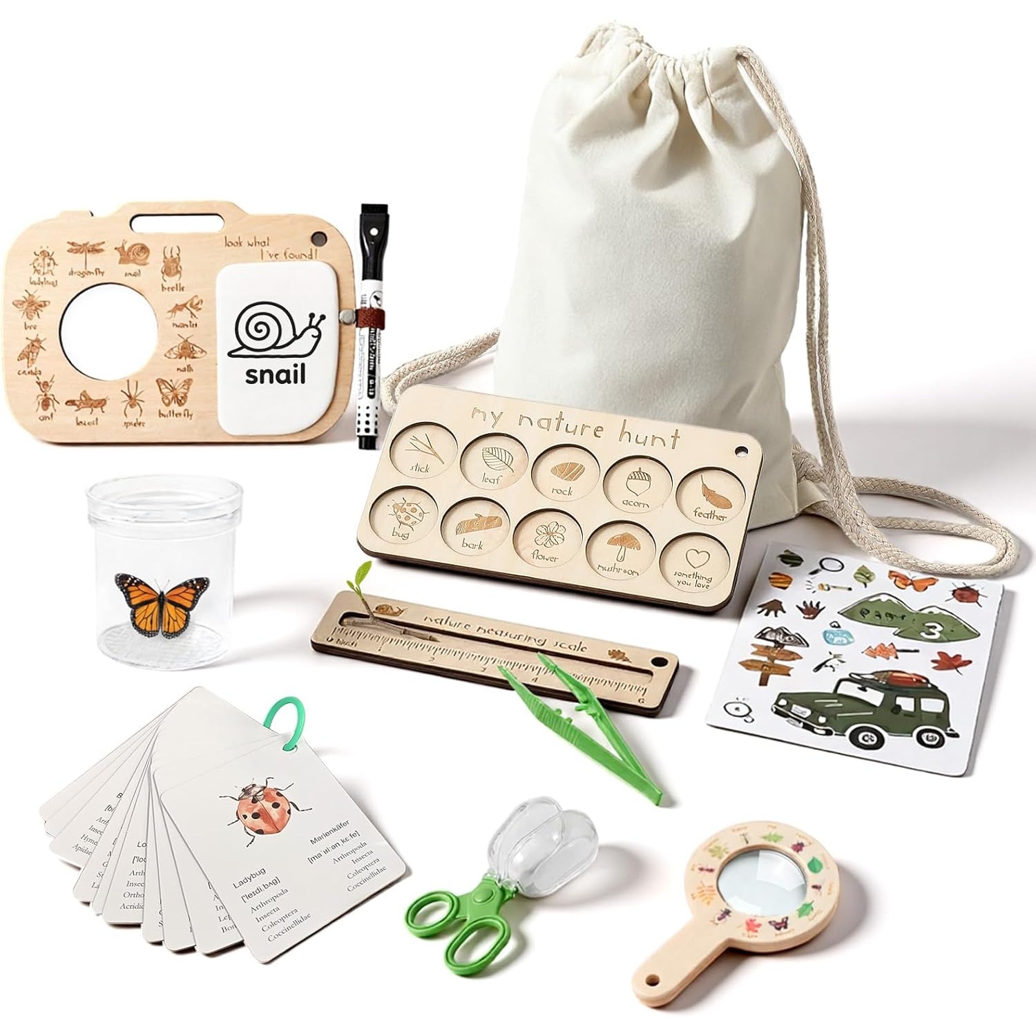 Kids Outdoor Adventure Kit - Набор для ловли насекомых для детей