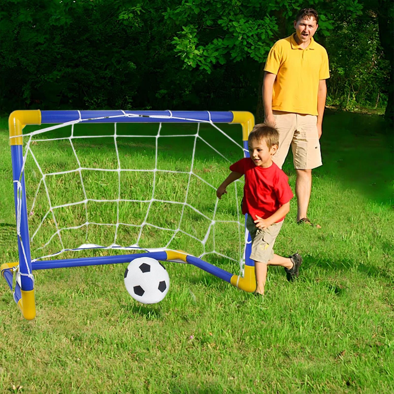 Kids Outdoor Net - Детская футбольная сетка, портативная, устойчивая к