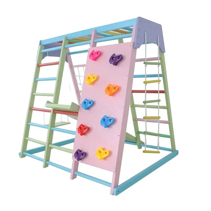 Kids Outdoor Wooden Playset - Детский деревянный игровой комплекс для дома