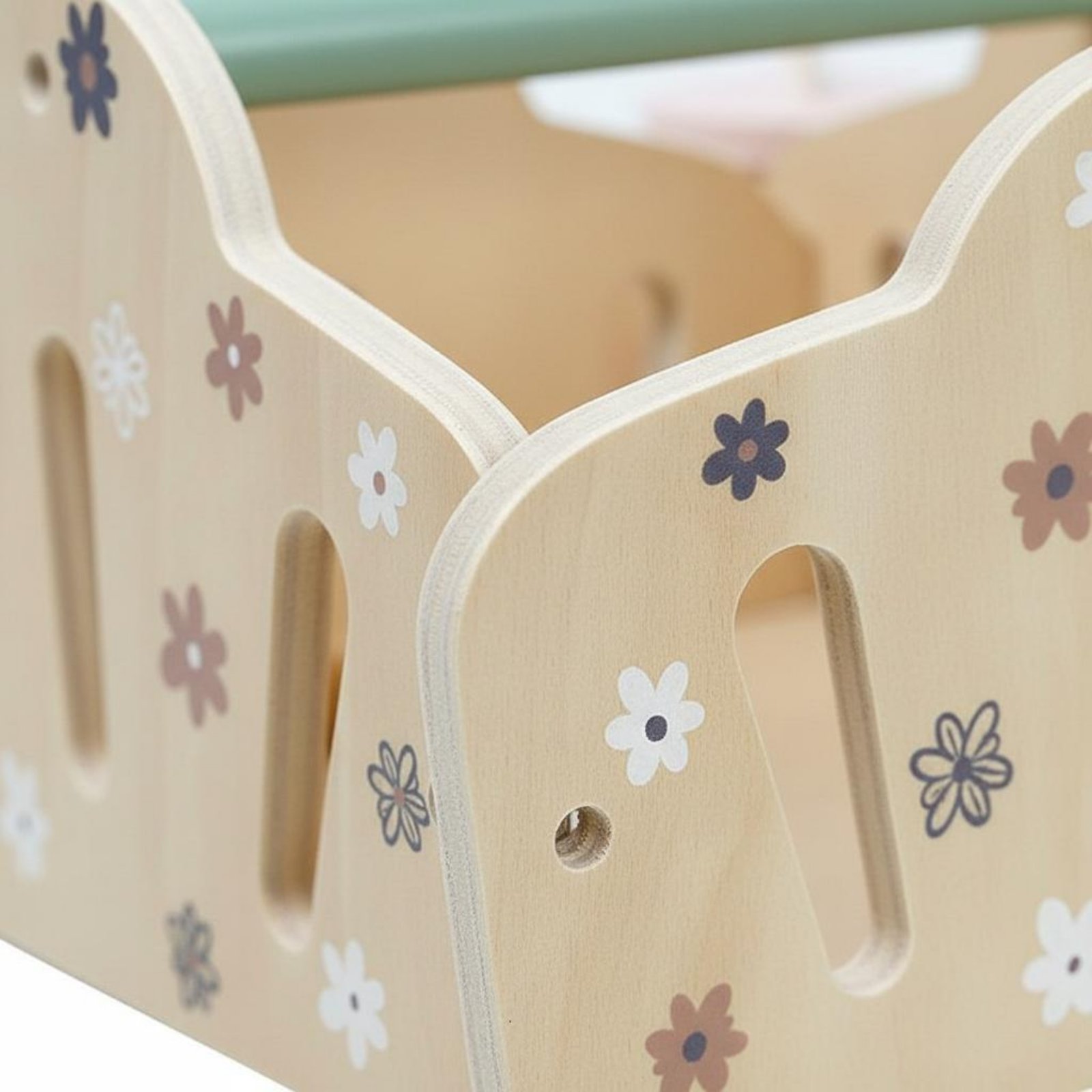 Kids Outdoor Wooden Playset - Деревянная корзина для еды на открытом