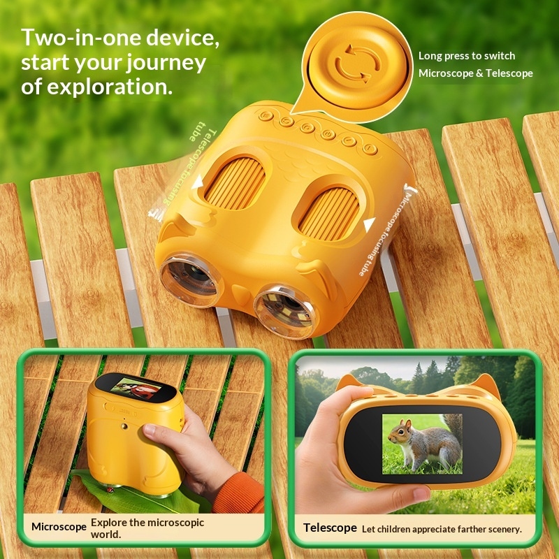 Детский бинокль 2-в-1: камера  – обзор и цена Kids Outdoor Microscope