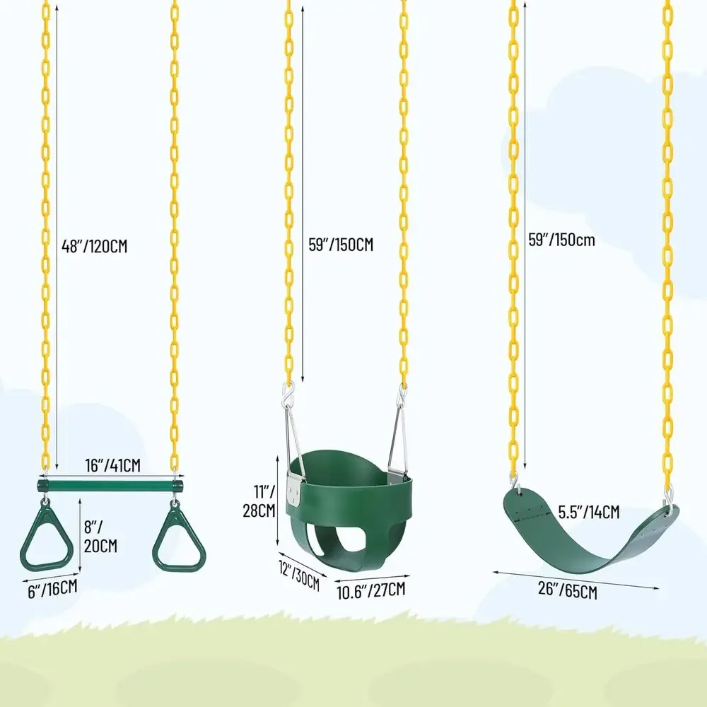 Уличный комбинированный игрово – обзор и цена Kids Outdoor Swing Set