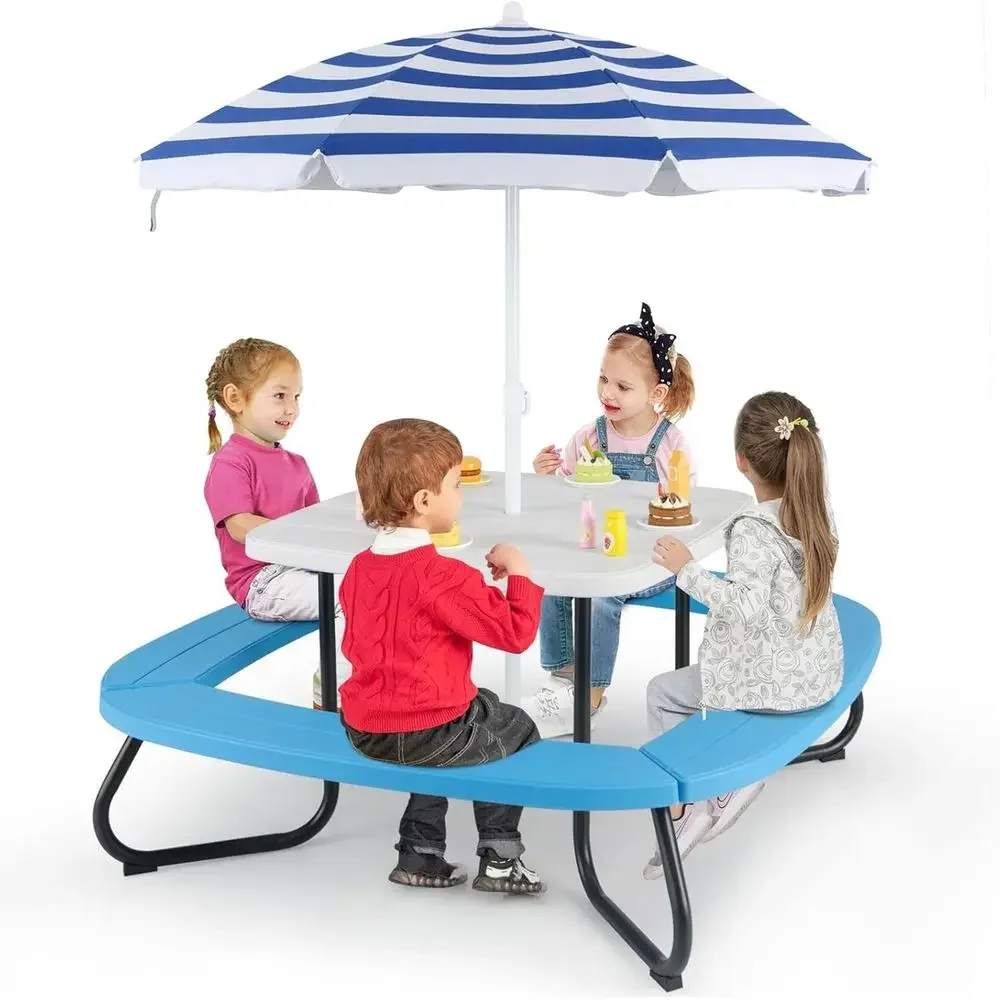 Детский пикниковый стол на 8 ч – обзор и цена Kids Outdoor Activity Table