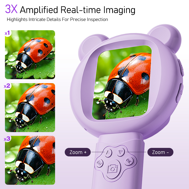 Детская цифровая лупа с экрано – обзор и цена Kids Outdoor Microscope
