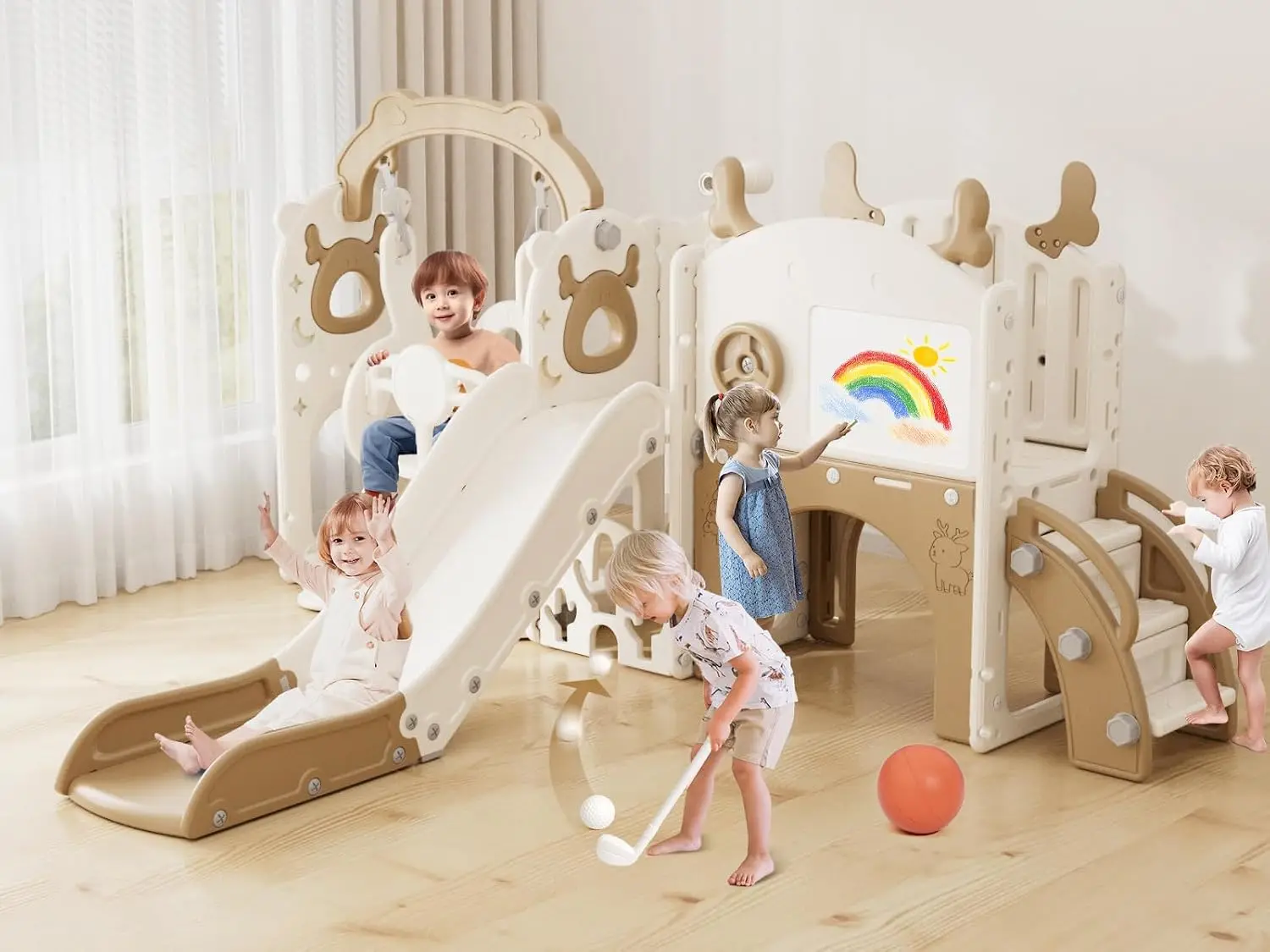 Набор для игр на открытом возд – обзор и цена Kids Outdoor Swing Set