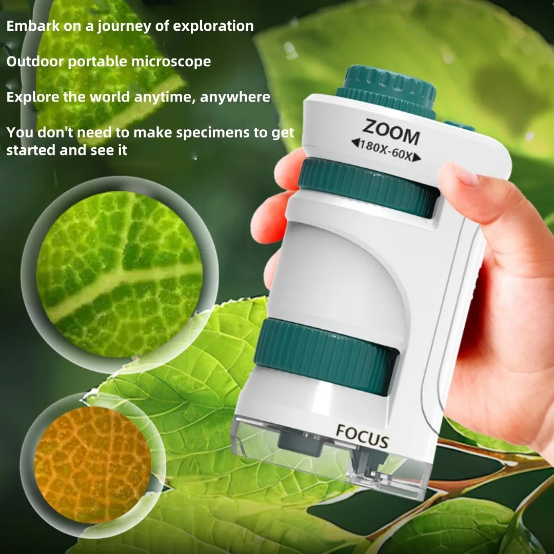 Детский научный STEM-набор: ка – обзор и цена Kids Outdoor Microscope