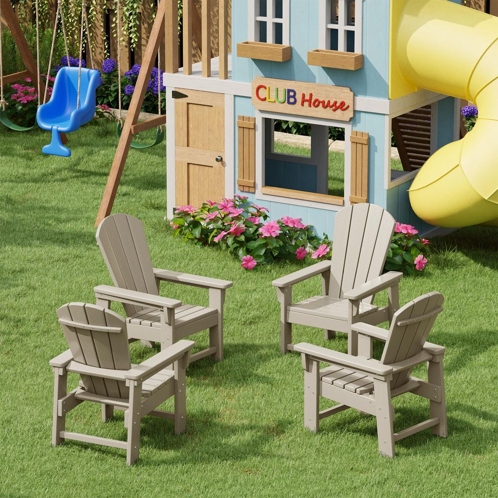 Детский комплект из 4 стульев  – обзор и цена Kids Outdoor Lawn Chair