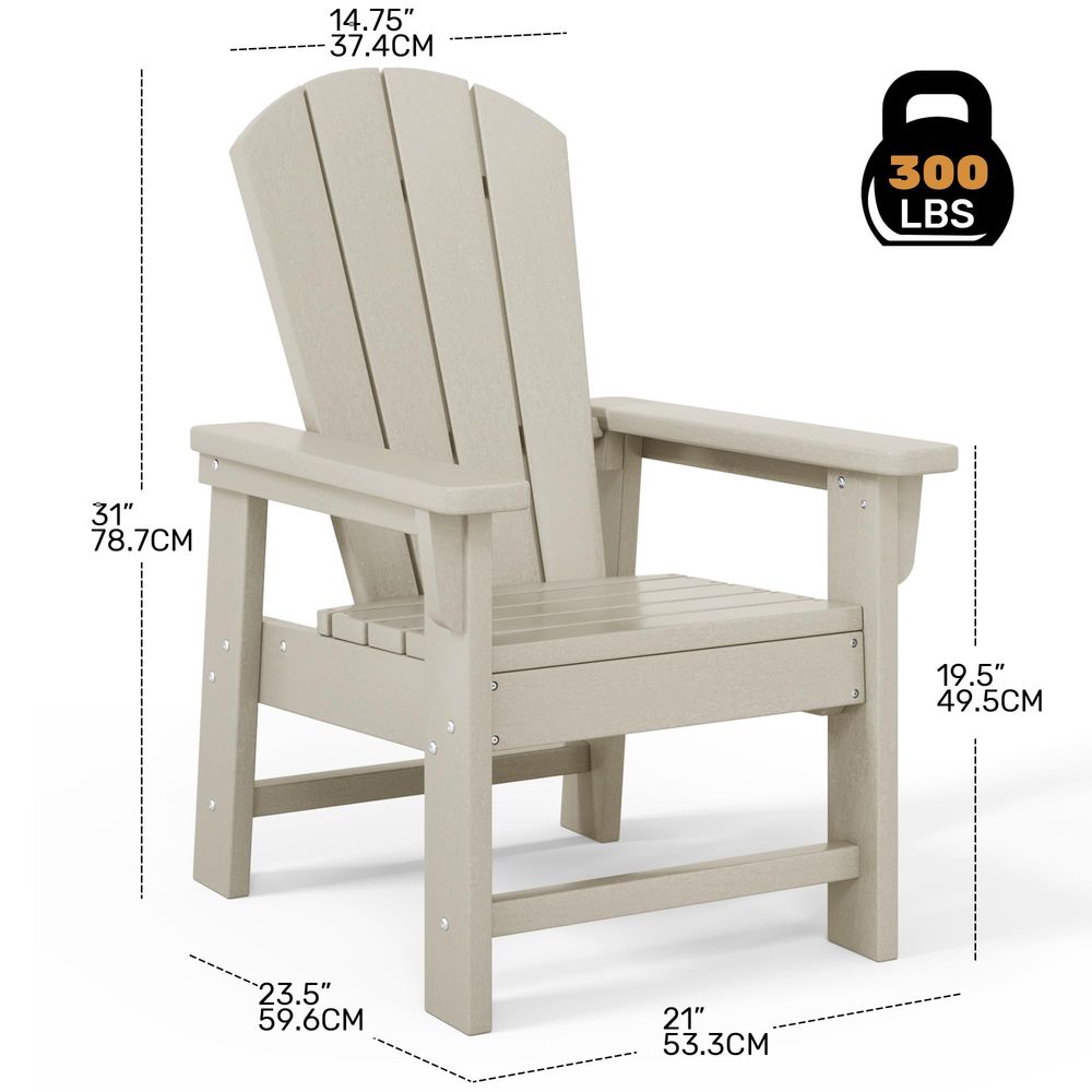 Детский комплект из 4 стульев  – обзор и цена Kids Outdoor Lawn Chair
