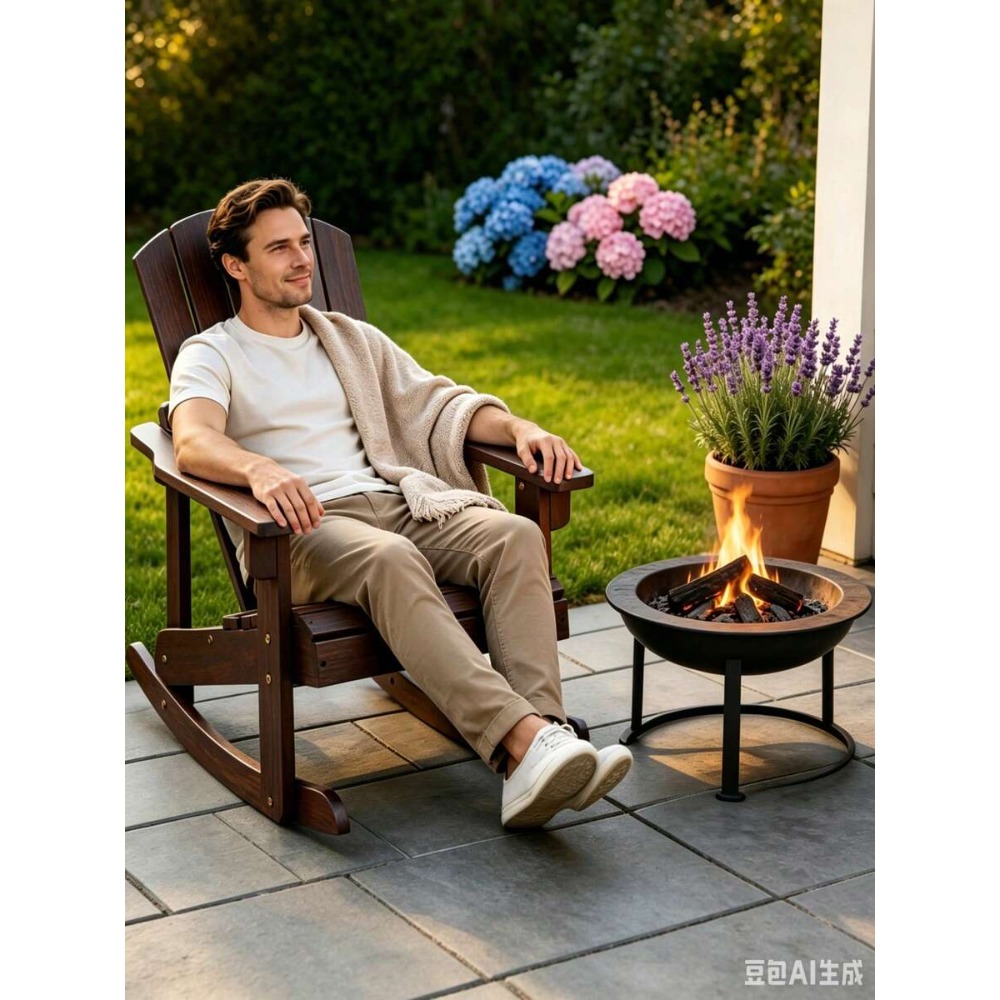 Детское деревянное кресло-кача – обзор и цена Kids Outdoor Adirondack Chair