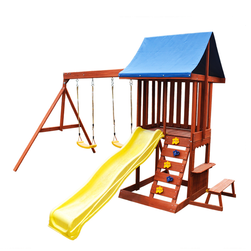 Игровой комплекс для сада и дв – обзор и цена Kids Outdoor Wooden Playset