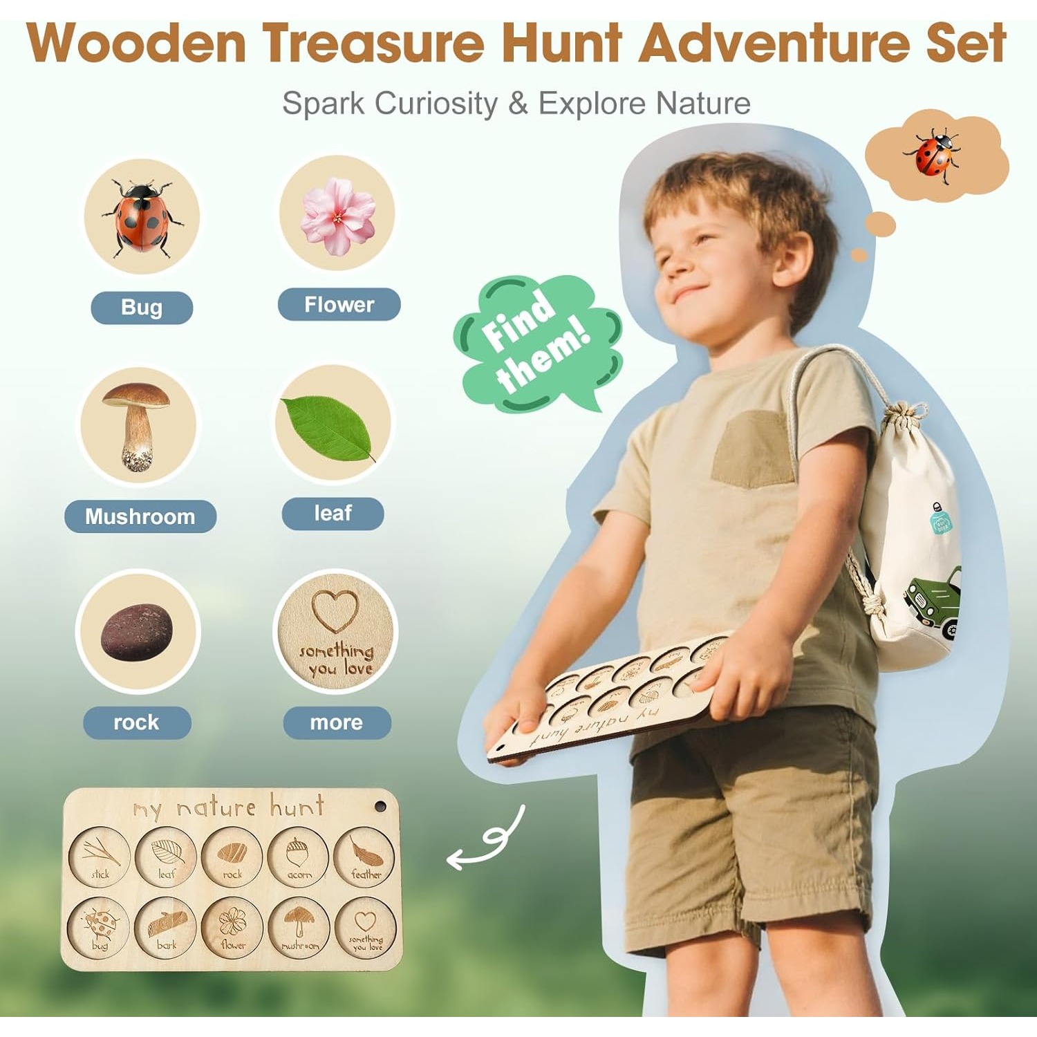Набор для ловли насекомых для  – обзор и цена Kids Outdoor Adventure Kit