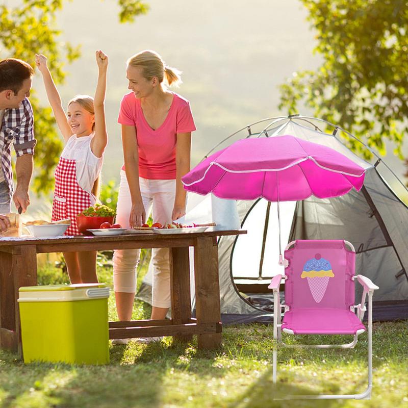 Детский стул-зонтик, пляжный с – обзор и цена Kids Outdoor Lawn Chair